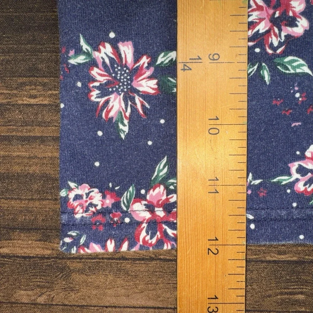 The Children's Place Hoodie Toddler 12-18M Blue Vintage 90s Floral